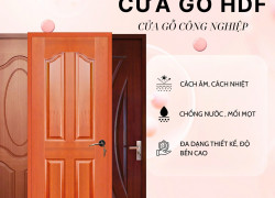 Khám Phá Ưu Điểm Vượt Trội Của Cửa Gỗ Công Nghiệp Hiện Đại