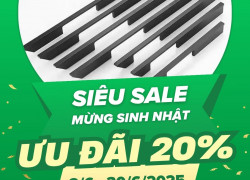 Tay nắm tủ NK156 – Ưu đãi 20% toàn bộ sản phẩm