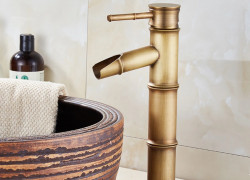 Vòi Rửa Lavabo Nóng Lạnh Ống Trúc MTVR-5214B