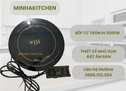 Bếp từ âm bàn tròn IH 2000W