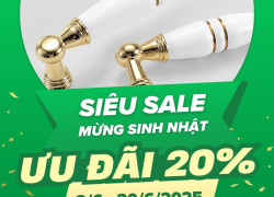 Tay nắm tủ sứ NK298 – Ưu đãi 20% toàn bộ sản phẩm