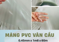 mua màng nhựa pvc dẻo - màng nhám vân cầu