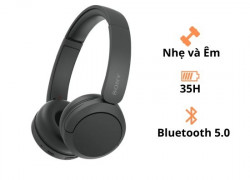 Sony WH-CH520 – Tận hưởng âm thanh đỉnh cao, kết nối không giới hạn!