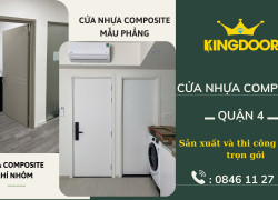 Giá cửa nhựa composite tại Quận 4 - TPHCM