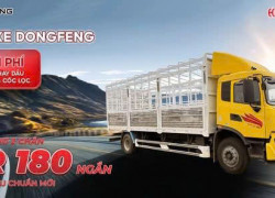 DONGFENG KR180 NGẮN - MẪU XE TẢI THÙNG TIÊU CHUẨN MỚI 2025