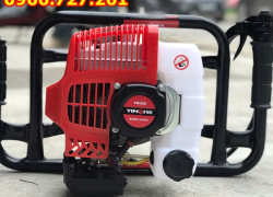 Máy khoan đất Yimoi cầm tay chạy xăng động cơ 2 thì