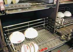 Kệ Bát Đĩa, Xoong Nồi Nan Dẹt Cao Cấp TaKing
