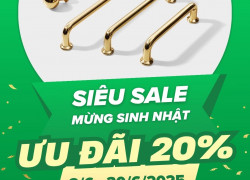 Tay nắm tủ NK379 – Ưu đãi 20% toàn bộ sản phẩm