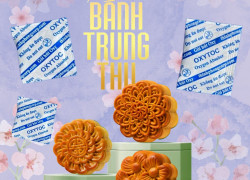 Gói hút oxy - Oxytoc 30cc bảo quản bánh trung thu an toàn