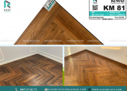 Sàn gỗ xương cá Malaysia 12mm | Bảo hành ngâm nước 120h