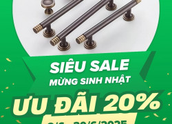 Tay nắm tủ đồng NK279D – Ưu đãi 20% toàn bộ sản phẩm