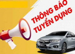TUYỂN NHÂN VIÊN NGÀNH Ô TÔ