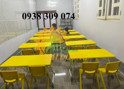 Bàn xếp mầm non, bàn nhựa mầm non, ghế nhựa mầm non