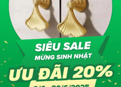 Tay nắm tủ độc đáo NK287DC – Ưu đãi 20% tất cả sản phẩm
