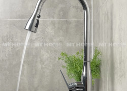 Vòi Rửa Chén Nóng Lạnh Đồng Thau Mạ Crom MTVR- 6335