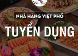 TUYỂN DỤNG NHÂN VIÊN PHỤC VỤ NHÀ HÀNG