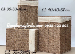 Giỏ mây tre đan tự nhiên