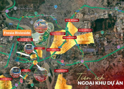Fresia Riverside – Căn hộ view 3 mặt sông chỉ từ 1,75 TỶ,  đối diện Aeon Mall Biên Hòa