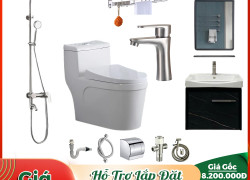 Combo Thiết Bị Vệ Sinh Nhà Tắm Trọn Bộ 10 Món MTCB-106