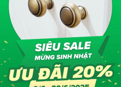 Núm tủ đồng NK522D – Ưu đãi 20% toàn bộ sản phẩm