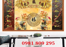 Gạch phòng thờ , tranh gạch men đẹp HQ991