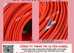 Cáp chống cháy 2cx1.5mm FR Altek Kabel Sài Gòn, Đà Nẵng, Hà Nội