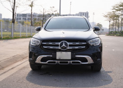 Mercedes GLC200 2021 đen nội thất đen odo 3v6