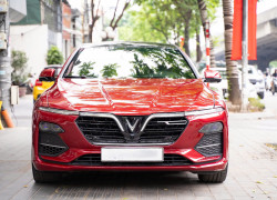 Vinfast Lux A premium đỏ 2021 giá cực hợp lí