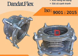 Khớp nối mềm inox 304,khớp nối mềm chống rung inox, khớp nối mềm kim loại, khopnoimem