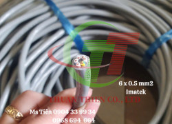 Cáp điều khiển không chống nhiễu IMATEK 6 x 0.5 mm2