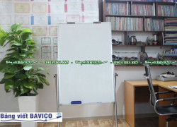 Bảng flipchart chân inox viết bút lông Poly Taiwan