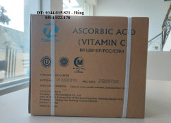 Ascorbic Acid , Vitamin C 99% tăng sức đề kháng, nâng cao miễn dịch cho vật nuôi