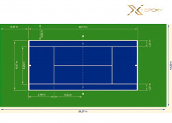 Thi Công Sân Tennis: Quy Trình, Tiêu Chuẩn và Báo Giá Chi Tiết 2025