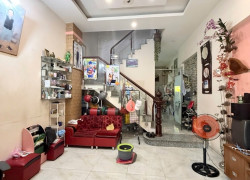 NGAY EMART PHAN HUY ÍCH - GIÁP TÂN BÌNH - HẺM NHƯ MẶT TIỀN - 4 TẦNG BTCT - 60 M2 - 6 PN - NHỈNH 9 TỶ
