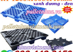 Pallet nhựa cốc 9 chân 1200x1000x140mm