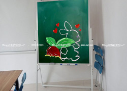 BẢNG TỪ XANH HÀN QUỐC CÓ CHÂN FLIPCHART F3
