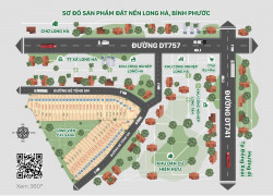 Bán đất nền Phú Riềng, Bình Phước, 298 triệu 200m2 sổ sẵn, ngay 3 KCN 500ha