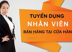 Tuyển nhân viên bán hàng phụ kho tại cửa hàng ở Bình Tân