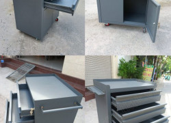 Tủ Đồ Nghề Cơ Khí / Xe đẩy dụng cụ 3 ngăn