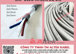 Cáp điều khển 2G 0.5 CVV Altek Kabel Đà Nẵng, Hà Nội