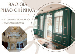 Bảng Giá Phào Chỉ Nhựa PU, PS Mới Nhất 2025