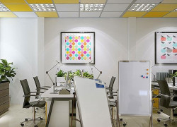 Bảng flipchart chân inox viết bút lông