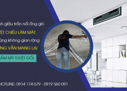 Lý giải vì sao lại lựa chọn lắp đặt máy lạnh âm trần nối ống gió cho chung cư, căn hộ?