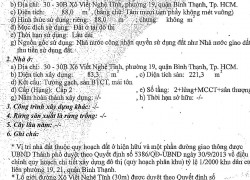 Bán nhà MT Xô Viết Nghệ Tĩnh, Bình Thạnh – Giá đầu tư chỉ 28.2 tỷ – 5.5m ngang