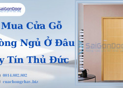 Mua Cửa Gỗ Phòng Ngủ Ở Đâu Uy Tín Thủ Đức