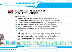 DỊCH VỤ ĐỔ MỰC, SỬA MÁY IN TẠI NHÀ HÀ NỘI - NHANH CHÓNG, GIÁ RẺ, UY TÍN