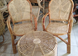 Ghế mây tự nhiên lưới mắt cáo giá rẻ
