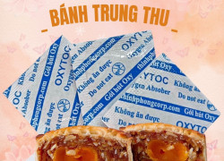 Gói hút khí oxygen - Bảo quản bánh trung thu khỏi ẩm mốc