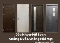 Cửa Nhựa Đài Loan Chống Nước, Chống Mối Mọt