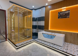 NHÀ ĐẸP MẶT TIỀN NGUYỄN TƯ GIÃN- CHỢ PHẠM VĂN BẠCH- XEHƠI NGỦ- THANG MÁY - PHÒNG XÔNG HƠI